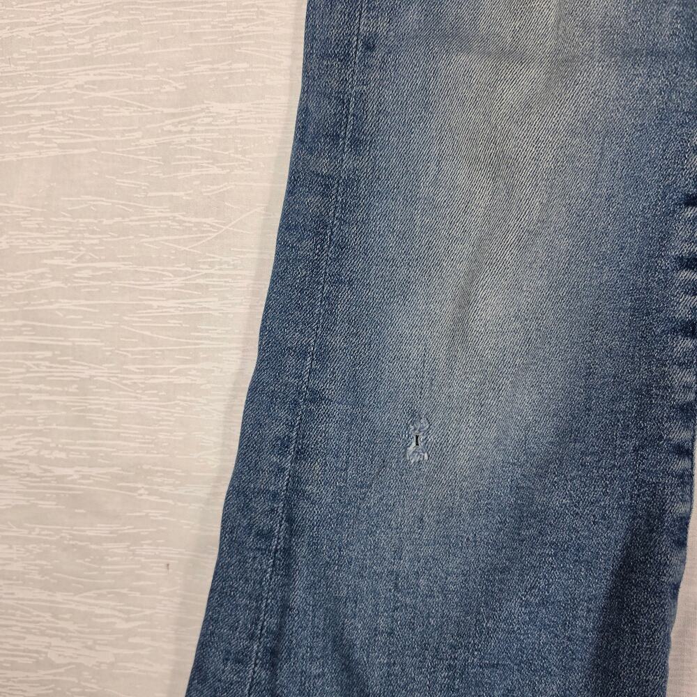 Mother Weekend Fray Jeans Womens Size 26 Blue Hop On Hop Off - Picture 2 of 9
